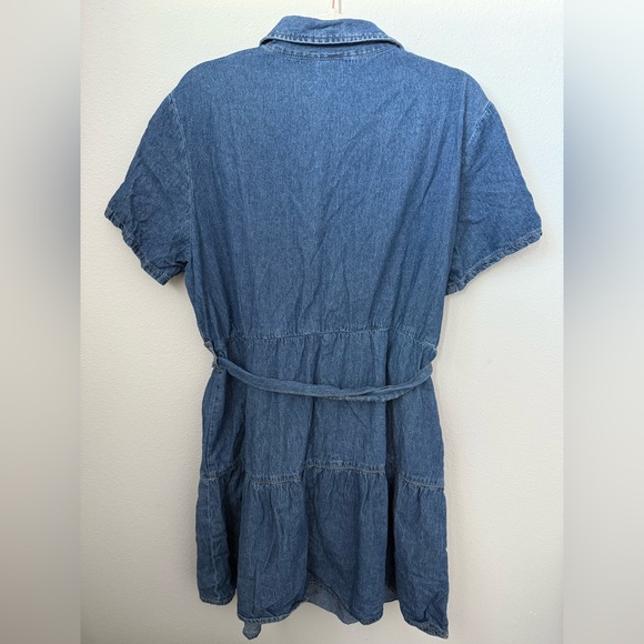 Joie Classic Blue Denim Dress Size XL - Picture 4 of 6
